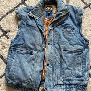 MEN'S JEAN VEST JACKET